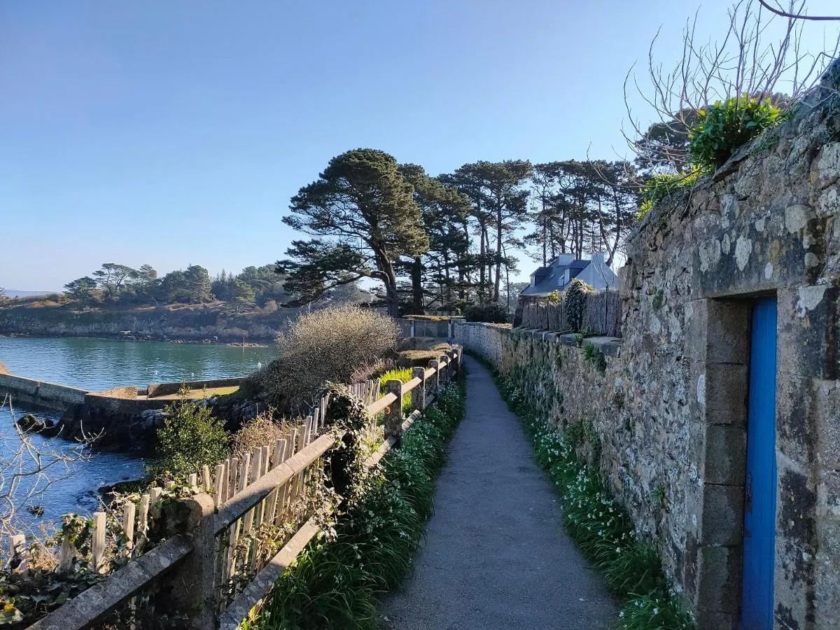 Maison de pêcheur Port de plaisance Tréboul Douarnenez Hébergement de vacances